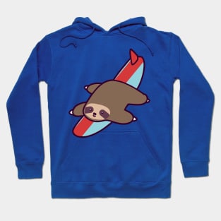 Surfing Sloth Hoodie